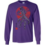 T-Shirts Purple / S Boar Gluttony Men's Long Sleeve T-Shirt