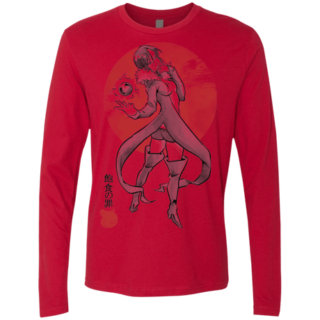 T-Shirts Red / S Boar Gluttony Men's Premium Long Sleeve