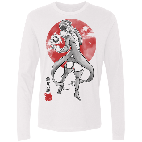 T-Shirts White / S Boar Gluttony Men's Premium Long Sleeve