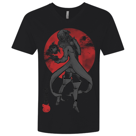T-Shirts Black / X-Small Boar Gluttony Men's Premium V-Neck