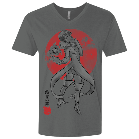 T-Shirts Heavy Metal / X-Small Boar Gluttony Men's Premium V-Neck