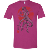 T-Shirts Antique Heliconia / S Boar Gluttony Men's Semi-Fitted Softstyle