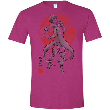 T-Shirts Antique Heliconia / S Boar Gluttony Men's Semi-Fitted Softstyle