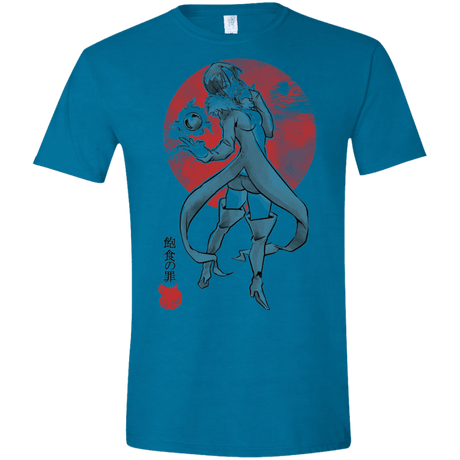 T-Shirts Antique Sapphire / S Boar Gluttony Men's Semi-Fitted Softstyle