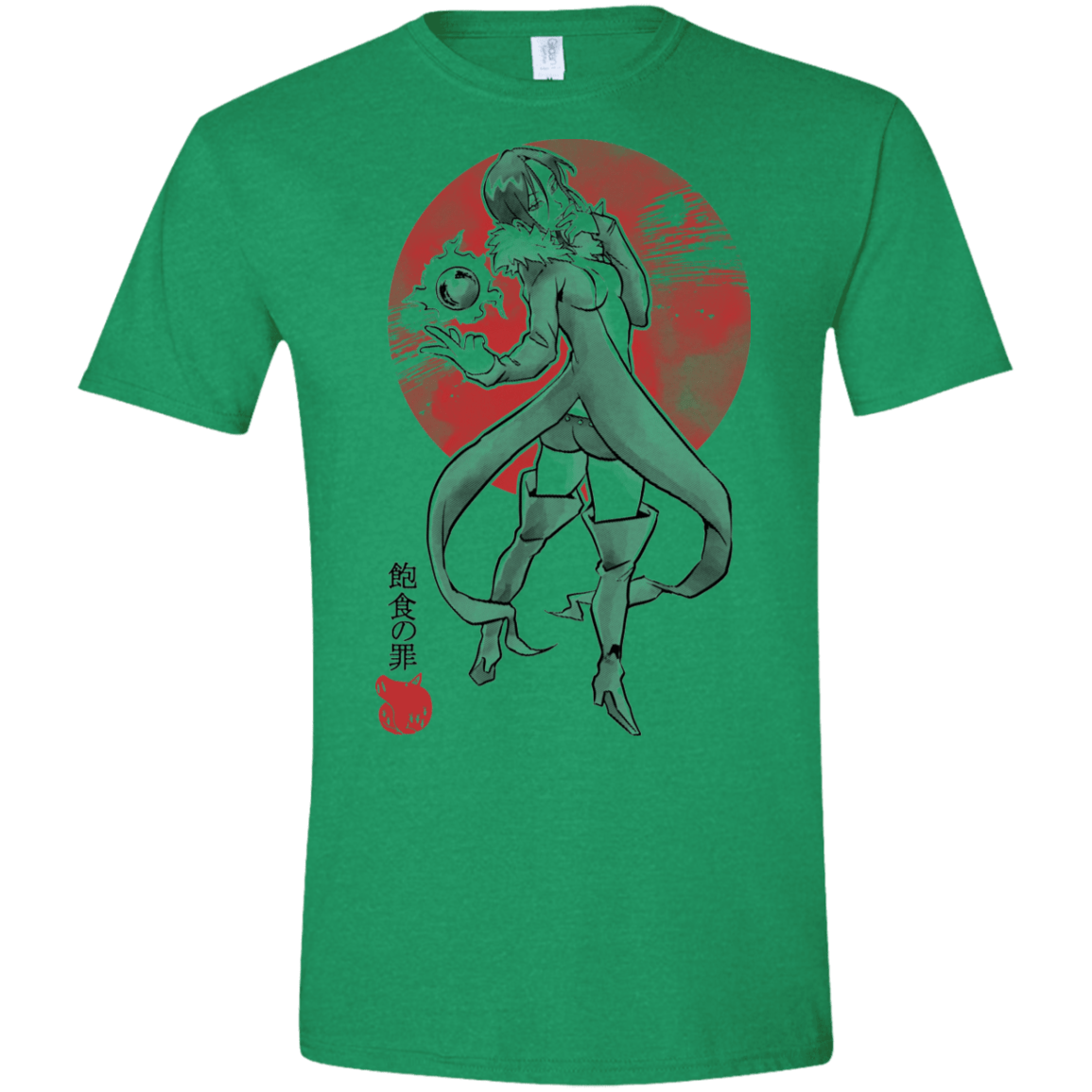 T-Shirts Heather Irish Green / S Boar Gluttony Men's Semi-Fitted Softstyle