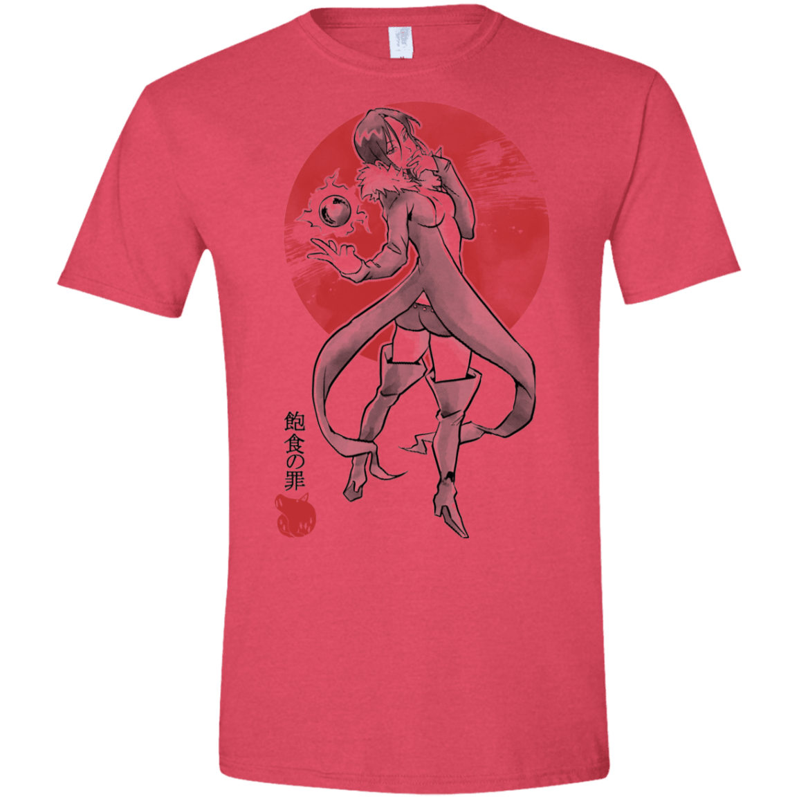 T-Shirts Heather Red / S Boar Gluttony Men's Semi-Fitted Softstyle