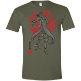 T-Shirts Military Green / S Boar Gluttony Men's Semi-Fitted Softstyle