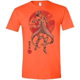 T-Shirts Orange / S Boar Gluttony Men's Semi-Fitted Softstyle