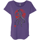 T-Shirts Purple Rush / X-Small Boar Gluttony Triblend Dolman Sleeve