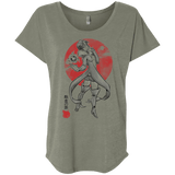 T-Shirts Venetian Grey / X-Small Boar Gluttony Triblend Dolman Sleeve