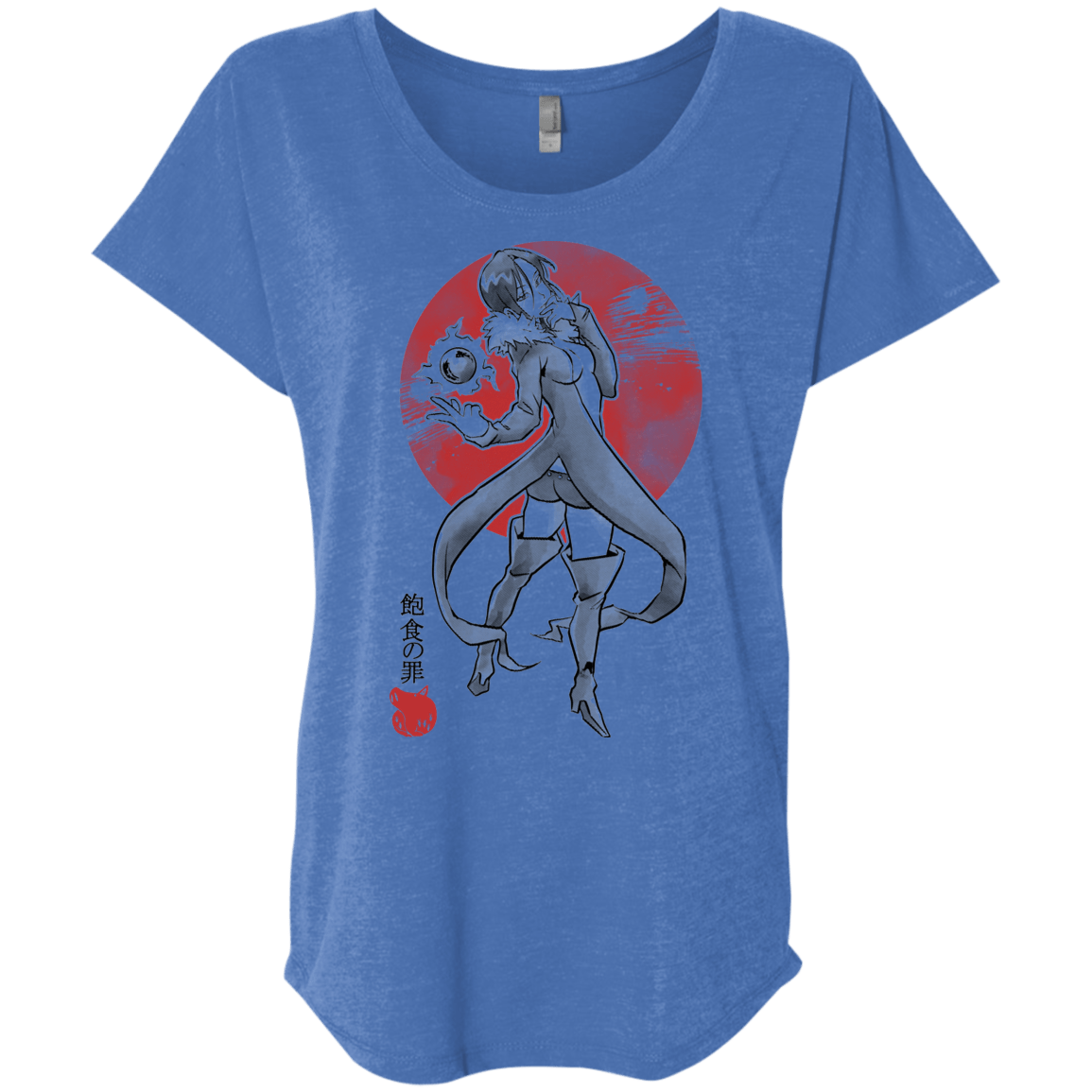 T-Shirts Vintage Royal / X-Small Boar Gluttony Triblend Dolman Sleeve