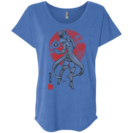 T-Shirts Vintage Royal / X-Small Boar Gluttony Triblend Dolman Sleeve