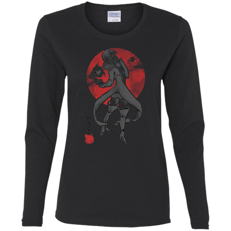T-Shirts Black / S Boar Gluttony Women's Long Sleeve T-Shirt
