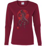 T-Shirts Cardinal / S Boar Gluttony Women's Long Sleeve T-Shirt