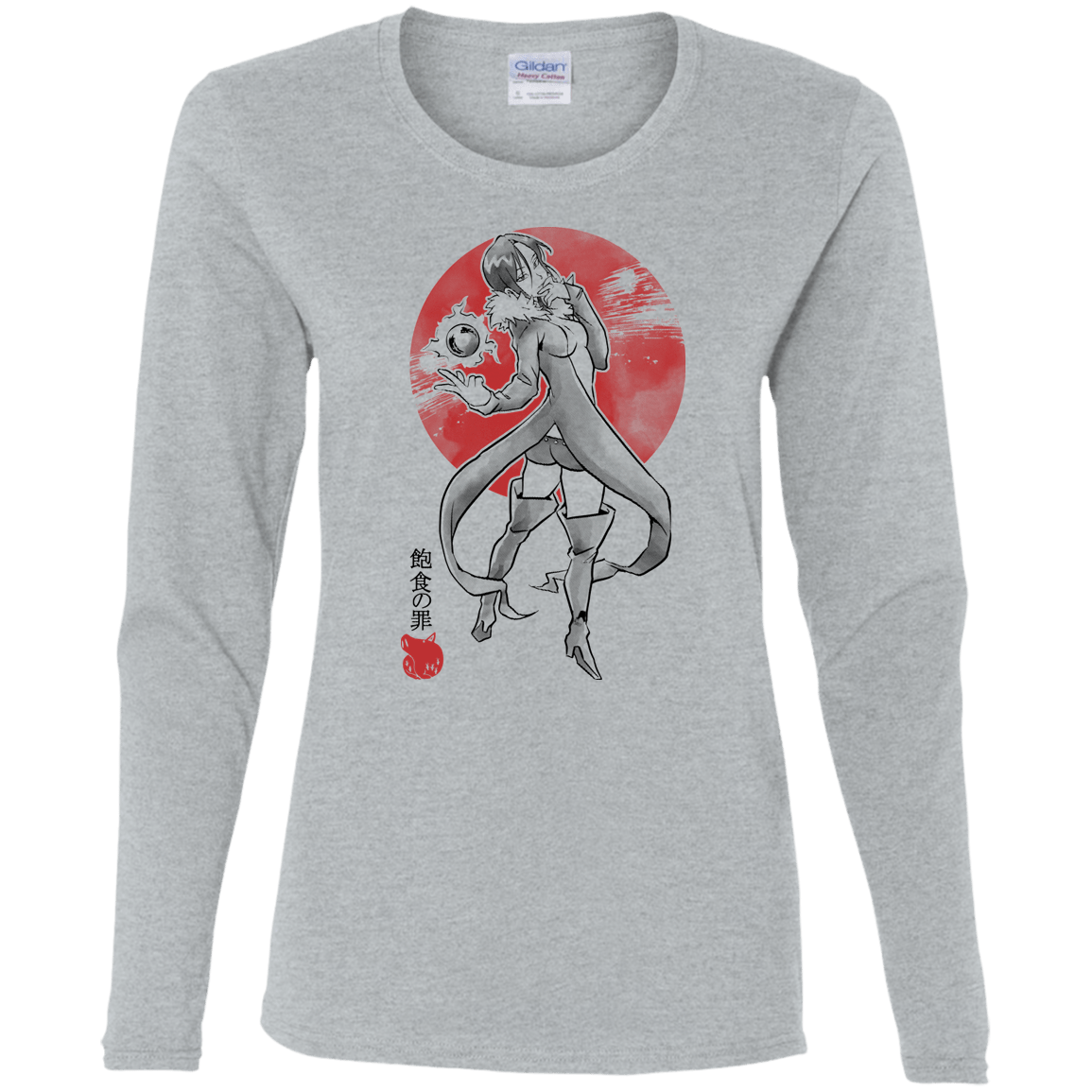T-Shirts Sport Grey / S Boar Gluttony Women's Long Sleeve T-Shirt