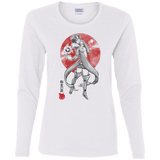 T-Shirts White / S Boar Gluttony Women's Long Sleeve T-Shirt