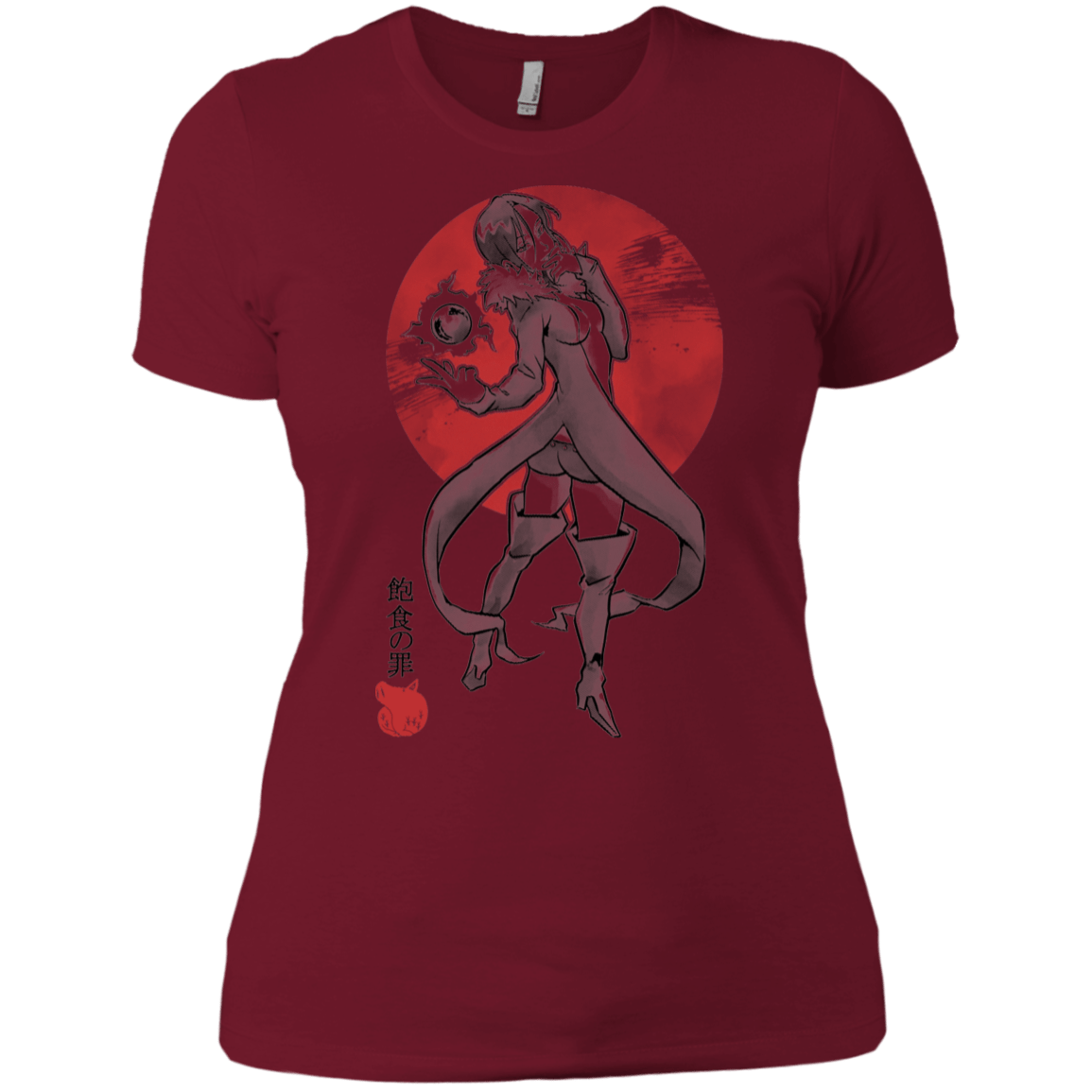 T-Shirts Scarlet / X-Small Boar Gluttony Women's Premium T-Shirt