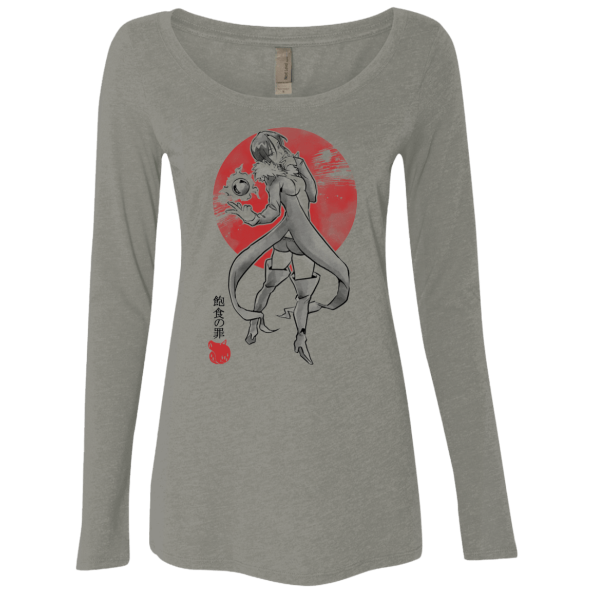 T-Shirts Venetian Grey / S Boar Gluttony Women's Triblend Long Sleeve Shirt