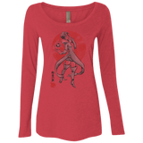 T-Shirts Vintage Red / S Boar Gluttony Women's Triblend Long Sleeve Shirt