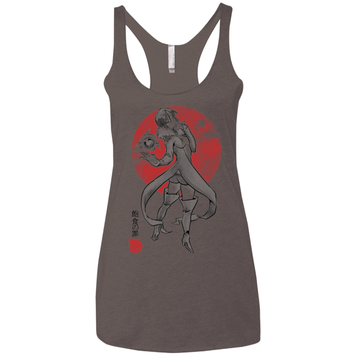 T-Shirts Macchiato / X-Small Boar Gluttony Women's Triblend Racerback Tank