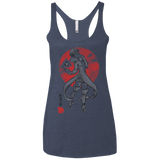 T-Shirts Vintage Navy / X-Small Boar Gluttony Women's Triblend Racerback Tank