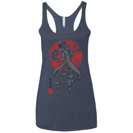 T-Shirts Vintage Navy / X-Small Boar Gluttony Women's Triblend Racerback Tank