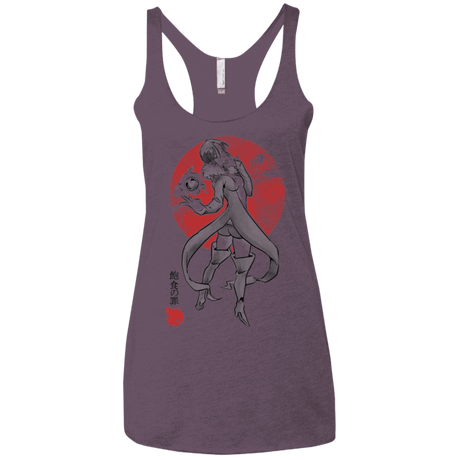 T-Shirts Vintage Purple / X-Small Boar Gluttony Women's Triblend Racerback Tank