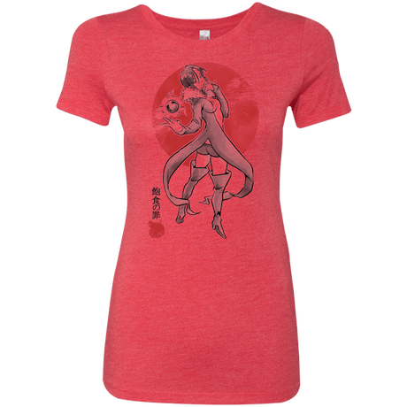 T-Shirts Vintage Red / S Boar Gluttony Women's Triblend T-Shirt