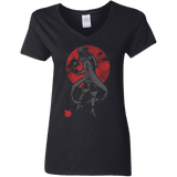 T-Shirts Black / S Boar Gluttony Women's V-Neck T-Shirt