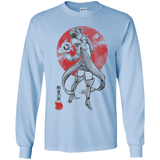 T-Shirts Light Blue / YS Boar Gluttony Youth Long Sleeve T-Shirt