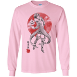 T-Shirts Light Pink / YS Boar Gluttony Youth Long Sleeve T-Shirt
