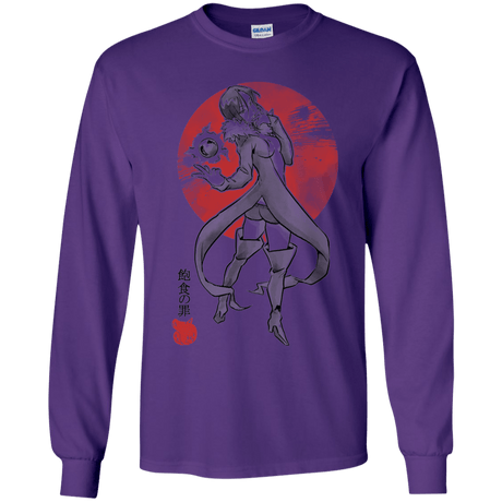 T-Shirts Purple / YS Boar Gluttony Youth Long Sleeve T-Shirt
