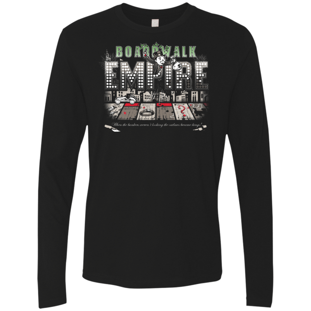 T-Shirts Black / Small Boardwalk Empire Men's Premium Long Sleeve