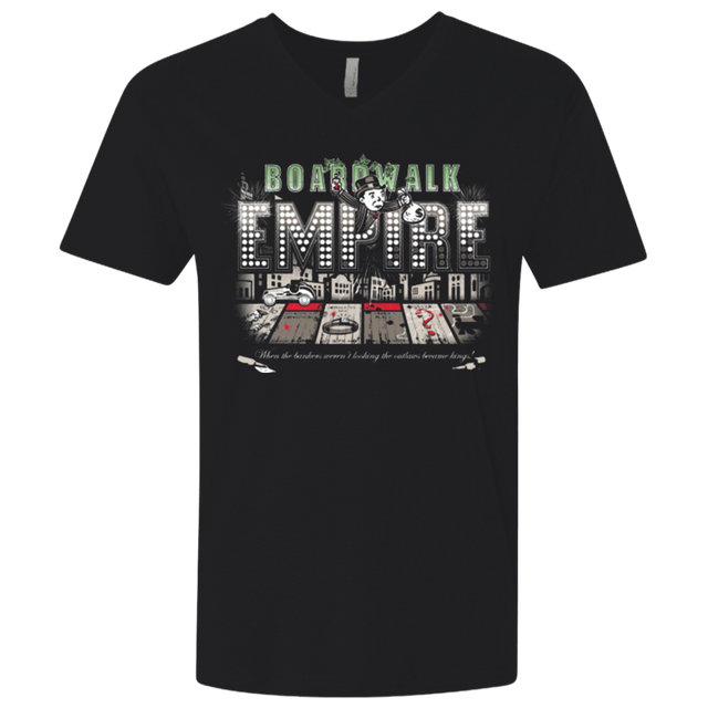 T-Shirts Black / X-Small Boardwalk Empire Men's Premium V-Neck