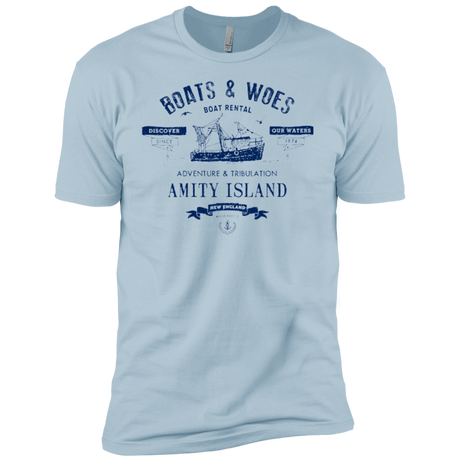 T-Shirts Light Blue / YXS BOATS & WOES Boys Premium T-Shirt