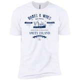 T-Shirts White / YXS BOATS & WOES Boys Premium T-Shirt