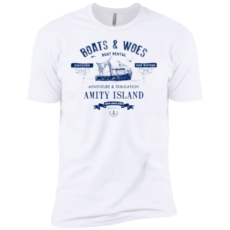 T-Shirts White / YXS BOATS & WOES Boys Premium T-Shirt