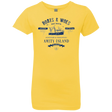 T-Shirts Vibrant Yellow / YXS BOATS & WOES Girls Premium T-Shirt