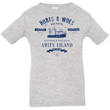 T-Shirts Heather / 6 Months BOATS & WOES Infant Premium T-Shirt