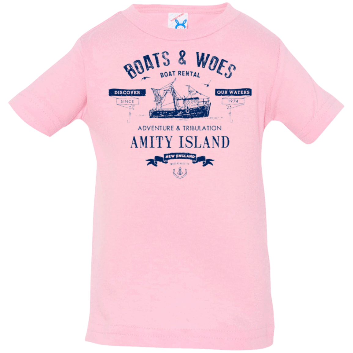T-Shirts Pink / 6 Months BOATS & WOES Infant Premium T-Shirt