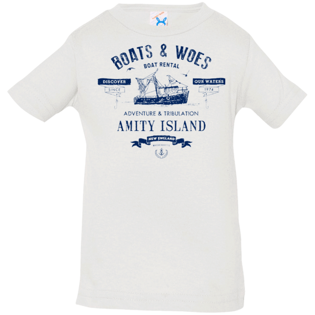 T-Shirts White / 6 Months BOATS & WOES Infant Premium T-Shirt