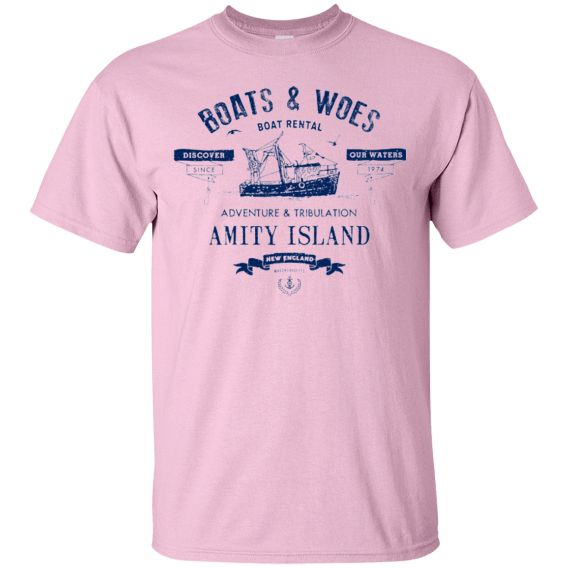 T-Shirts Light Pink / Small BOATS & WOES T-Shirt