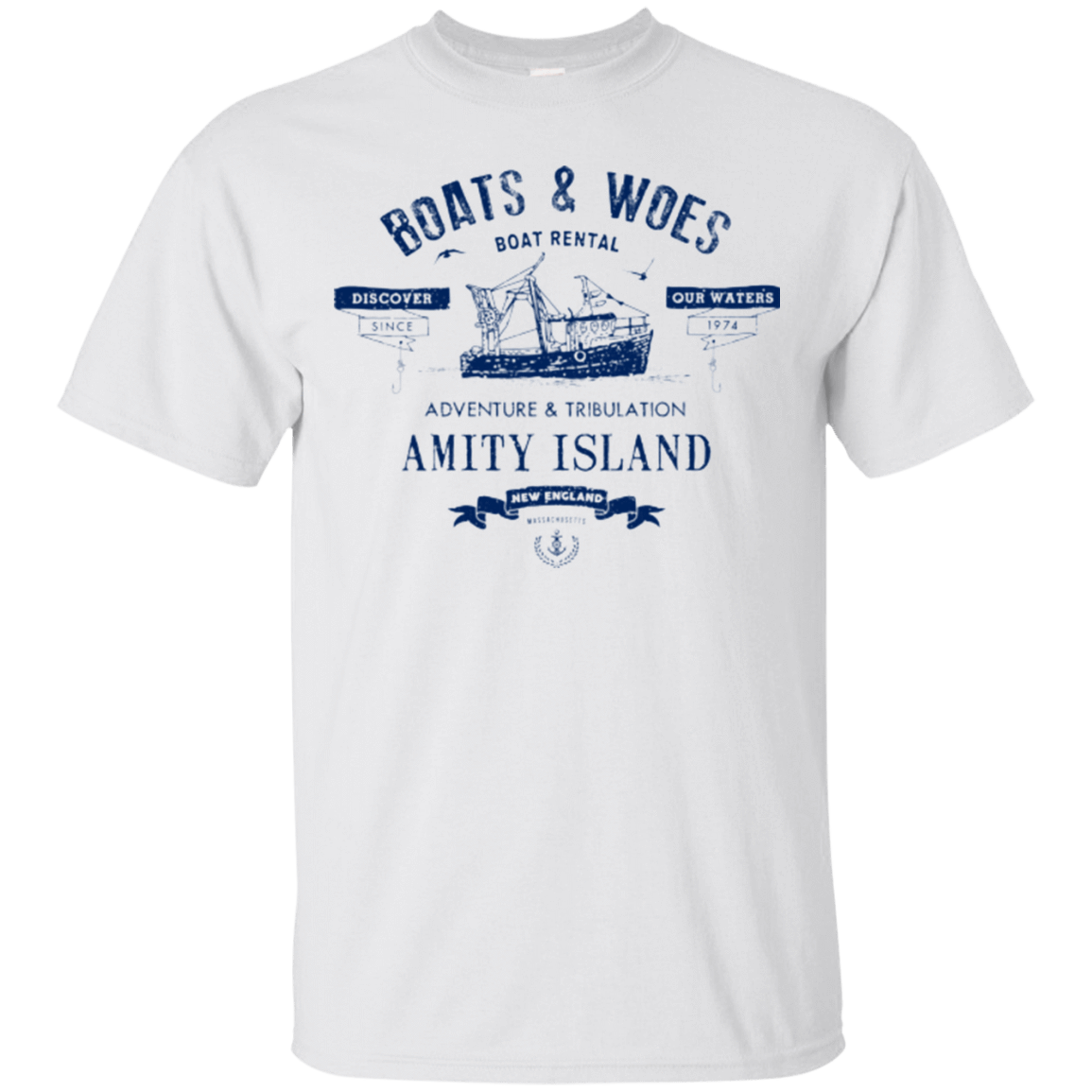 T-Shirts White / Small BOATS & WOES T-Shirt