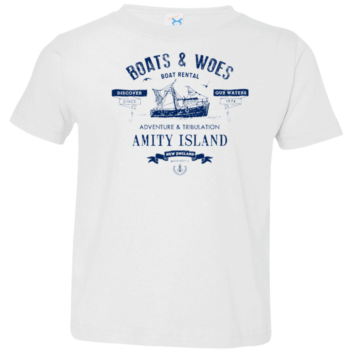 T-Shirts White / 2T BOATS & WOES Toddler Premium T-Shirt