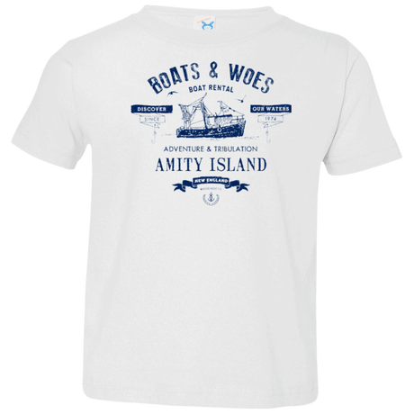 T-Shirts White / 2T BOATS & WOES Toddler Premium T-Shirt