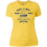 T-Shirts Vibrant Yellow / X-Small BOATS & WOES Women's Premium T-Shirt
