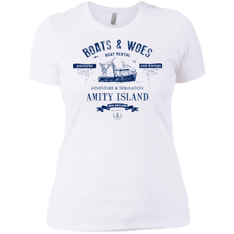 T-Shirts White / X-Small BOATS & WOES Women's Premium T-Shirt