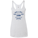 T-Shirts Heather White / X-Small BOATS & WOES Women's Triblend Racerback Tank