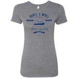 T-Shirts Premium Heather / Small BOATS & WOES Women's Triblend T-Shirt