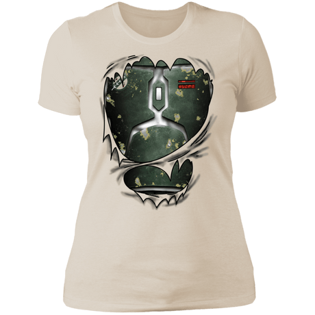 T-Shirts Ivory/ / S Boba Fett Ripped Women's Premium T-Shirt